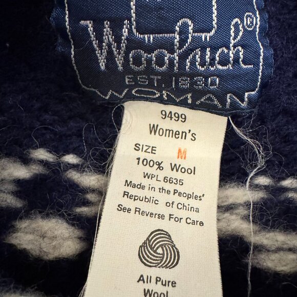 Vintage Woolrich Goose Wool Sweater | 100% Wool | Women’s M - Picture 2 of 4